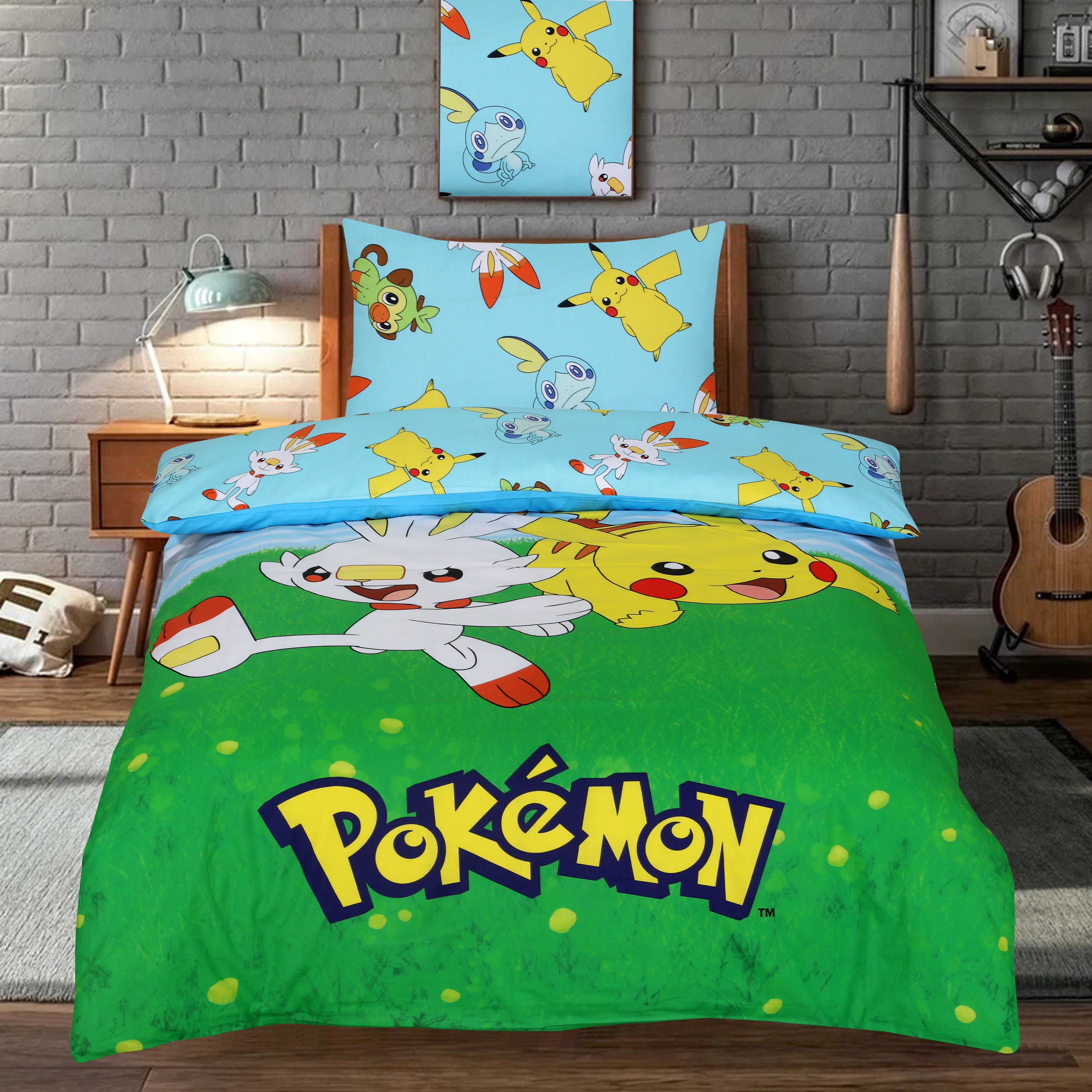 Pokémon Adventure & Comfort Quilt With Green Edition